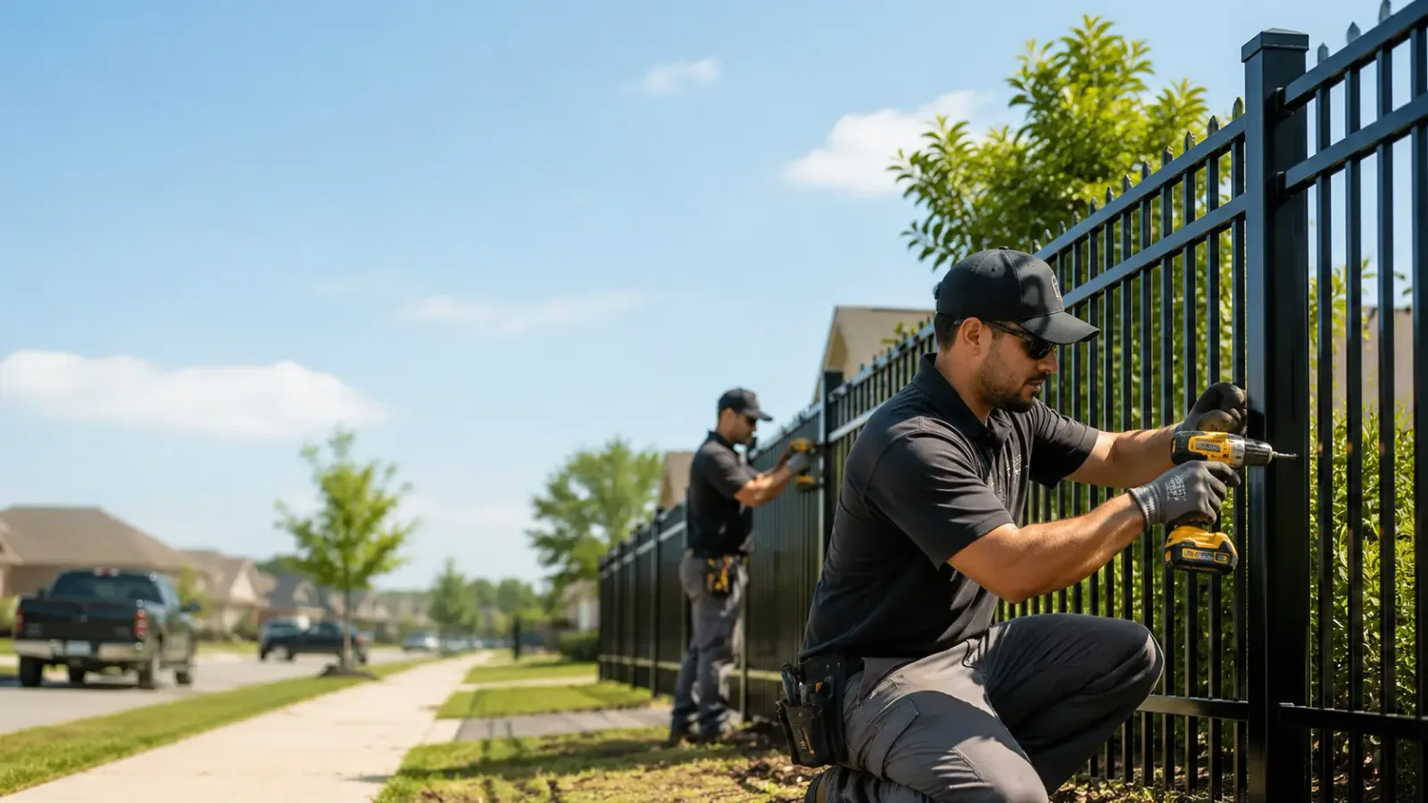 Metal Fence Installation in Williston, NC